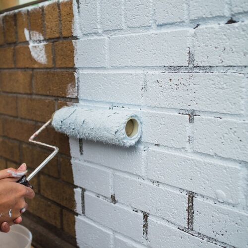 painting brick