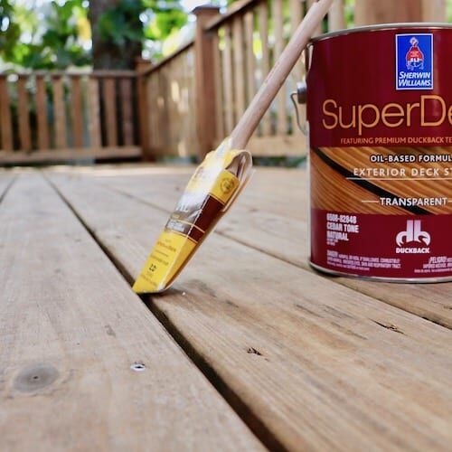 Restore-A-Deck Staining Brush