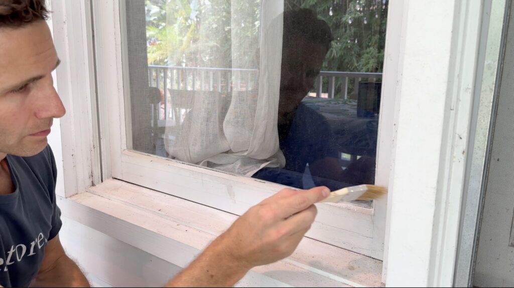 How to install glazing points